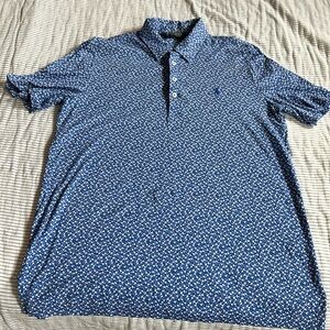 Floral Ralph Lauren polo golf shirt